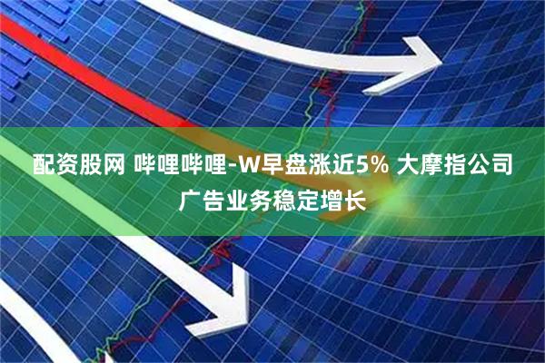 配资股网 哔哩哔哩-W早盘涨近5% 大摩指公司广告业务稳定增长