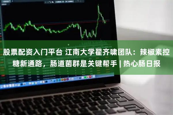 股票配资入门平台 江南大学翟齐啸团队：辣椒素控糖新通路，肠道菌群是关键帮手 | 热心肠日报